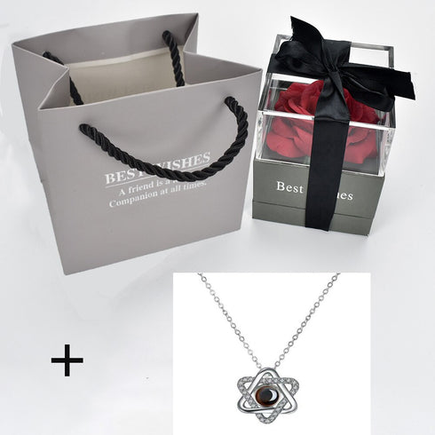 Coffret Bijoux "I Love You" en 100 langues